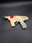 Vintage Space Pilot Jet Ray Toy Friction Sparkle Gun Pistol Needs New Flint