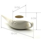 Ceramic Neti Pot For Nasal Sinus Cleansing Wash Irrigation Relief 