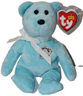 Ty Beanie Baby - Queen Elizabeth Ii The Bear  uk Exclusive  New Mwmts Plush Toy