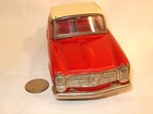 Vintage Toy Car-tin Litho-friction Drive Mercedes Benz 230sl- C 1960 s Japan