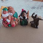 Japanese Clay Bell Ceramic Dorei Folk Toys Set Of 12pcs Souvenirs Lucky Charms