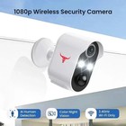 Wireless Security Camera For Home Outdoor Security  Battery Powered 1080p Hd New