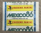 Panini Mexico 86 Fifa World Cup Sealed Soccer Sticker Pack 1986 Vintage
