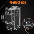Acrylic Jumping Spider Enclosure Tarantula Enclosure