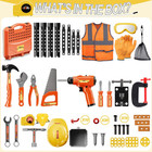 Kids Tool Bench Set 95pcs Toddler Tool Workbench With Electronic Drill 13 Too   