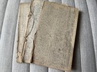1880s Warren County Nj Blairstown Hope Survey Notebook Handwritten  as Is 