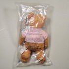 Avon Breast Cancer Bear 2001 Crusade Teddy Sealed In Package Pink Ribbon Plush