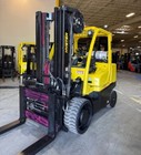 2017 Hyster S155ft 15500 Lb 3 Stage Mast Lpg 96  Forks Forklift 1542 Hours