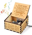 Charming Wooden Music Box Plays  you Are My Sunshine  - Perfect For Mom s Day