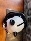 Vintage 1980s Ceramic Panda Bear With Cub Wade Natwest Panda   Co  Coin Bank