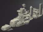1 350 Uss Quincy Ca39 Conversion Set For Trumpeter San Francisco Kit