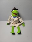 Vintage 1981 Fisher Price Kermit The Frog Dress Up Reporter Doll Muppets