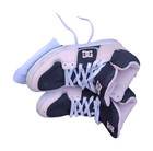 Dc Cure Hi Top Skate Shoes Women s Pink Black Sneakers Size 8