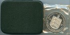 Guernsey 25p Silver Proof Crown 1972 Standing Winged Cupid 3 Rampant Lions Nice