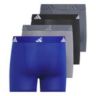 Adidas Microfibre 4pack Boxer Brief Unisex Blue  Sb1158-jj7598