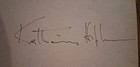 Katherine Hepburn Signed Autographed Full Album Page 100  Authentic H1314s