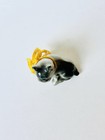 Vintage Ceramic French Bulldog Figurine Old Dog Figure 2    Japan