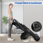 2 25hp Folding Treadmill Running Machine W led Touch Display App Control Fit
