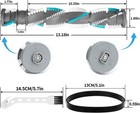 Brush Roll   2 Vacuum Belts Replacement For Bissell 2191 2191u 2191x 1700 17003