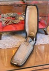 Antique 19th C  Victorian Silver Mounted Scent Perfume Bottle In Original Case