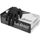 Pro-safe 5 Mil Black Nitrile Industrial Gloves  Powder-free  Box Of 100  small 