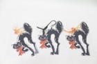Vintage Hallmark Cards Tally Cards  5 Halloween Cat Cards  Hall Brothers Usa