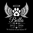 Pet Stone  Memorial  Grave Marker Granite Plaque  Headstone Dog Cat Memorial 6x6