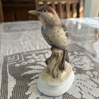 Vintage Lefton China Brown Thrasher Bird Figurine Kw1184 Japan Red Tag 