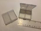 Tupperware Divided Stamps N Things Containers Clear  1863 Free Ship