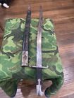 British Pattern 1855   56 Sword Bayonet For Lancaster Carbine Antique Rare 1885