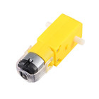 6 Pcs Dc Electric Motor 3v-6v Dual Shaft Geared Tt Magnetic Gearbox Engine   diy F