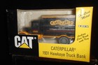 Mint     1 34   Ertl  1931 Hawkeye Truck Bank   Caterpillar   Boxed