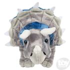 New 13 Inch Triceratops Dinosaur Stuffed Animal Plush Toy