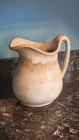 Antique 1860s Coxon   Co  Ironstone China Earth Tone Pitcher - Trenton  Nj