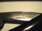 Vintage Oxford Razor Germania Cutlery Works Germany Straight Razor