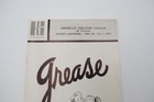 Vintage Grease Musical Program 1973 Toledo Masonic Auditorium Theatre