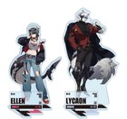Zenless Zone Zero Family Mart Collaboration Ellen Lycaon Acrylic Stand Set Of 2