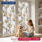 Deep Dream Window Privacy Film  Stained Glass Window Film Static Cling Uv   Heat