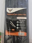 Zip Ties 16 Inch 100 Pack   60 Lb  Black Cable Ties  Uv Resistant Wire Ties