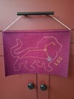 Handmade Childs Constellation Fillable Button Art Hanging Banner Leo The Lion