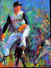 Leroy Neiman  pirates Pitcher  Signed Baseball Pop Art Print Framed W