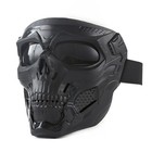 Mask Paintball Tactical Airsoft Skull Full Face Protective Fans Helmet Sport Us