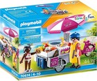 New   Sealed Playmobil 70614 Family Fun Crepe Cart 44 Pc Toy Playset Usa Seller