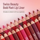 Swiss Beauty Bold Matt Lip Liner Non-drying   Shade-01  1 6gm