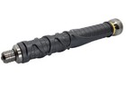Security  Police Dark Knight Baton 21  W  Rubber Handle    Training Tool