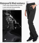 Womens Snow Ski Pants Waterproof Windproof Fleece Lined Warm Hiking Pants