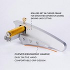 Leather Strap Cutter Tool Aluminum Alloy For Diy Craft Adjustable Width
