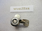 Wcx 165 Wurlitzer Jukebox  Wall Box  Lock   Key  Genuine  Used  Old Stock