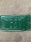 1963 Idaho Truck License Plate   - 1a 735tk -   Nice