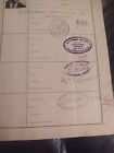 Collective Travel Document For 46 People Yugoslavia 1960